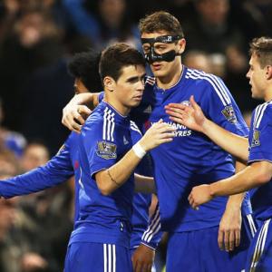 EPL PHOTOS: Chelsea thump Sunderland after Mourinho axe; United lose