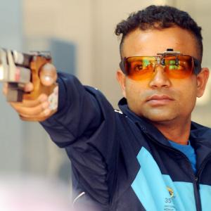 National Games: Vijay Kumar shoots golden double, silver for Jung