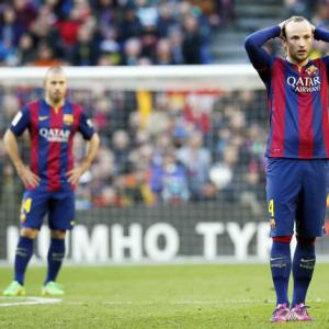 La Liga PHOTOS: Barcelona receive Malaga shock at home