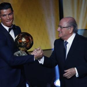 Ronaldo wins Ballon d'Or award again