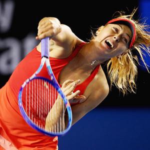 Australian Open: Sharapova crashes Martic's birthday party