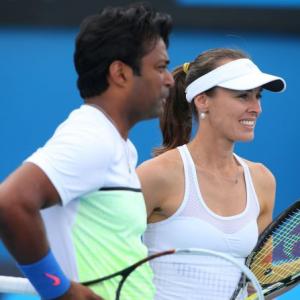 Paes-Hingis, Sania-Dodig make winning start in French Open