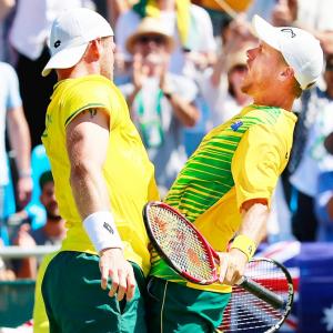Davis Cup: Hewitt, Groth keep Australia's hopes alive