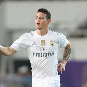 Rodriguez strike caps Real Madrid's 3-0 win over Inter Milan