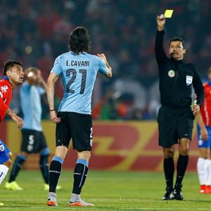 Copa America: Uruguay complain over Jara-Cavani finger incident