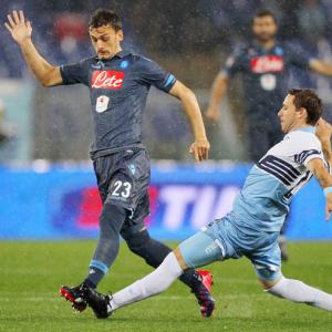 Italian Cup: Gabbiadini goal keeps Napoli-Lazio semi in the balance