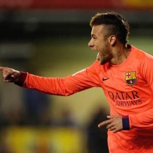 PHOTOS: Neymar brace helps Barca enter King's Cup final