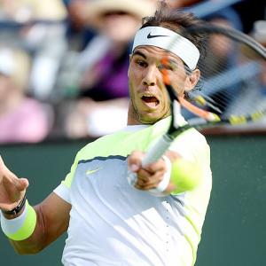 PHOTOS: Misfiring Nadal reaches last 16 at Indian Wells