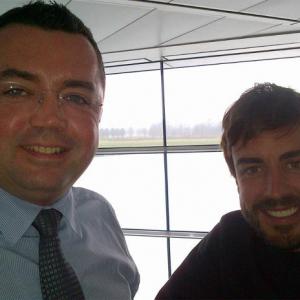 Fit Alonso back at work, preparing for Malaysia