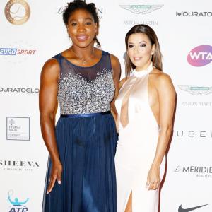 PHOTOS: Tennis stars Serena, Caroline party with Eva Longoria