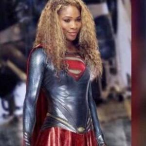 Meet the new 'Supergirl'... Serena Williams