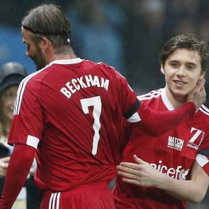 PHOTOS: When Beckham was substituted by Beckham...