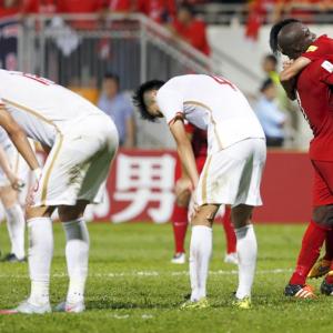 WC qualifiers: Hong Kong dents China's soccer dream