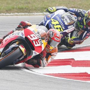 He just rides to cause me some problems: Rossi