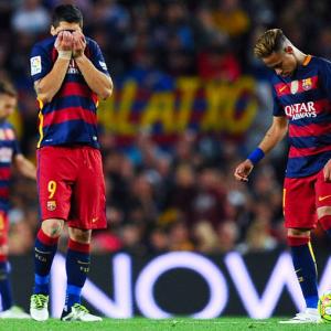 Barcelona down but not out...