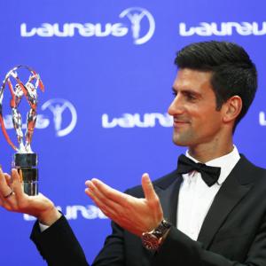 Dominant Djokovic, Serena claim top honours at Laureus Sports Awards