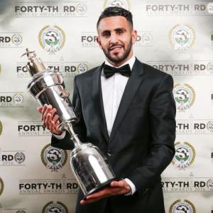 Mahrez first ever Leicester player to be named PFA Player of the Year