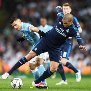 Champions League PIX: Manchester City hold Ronaldo-less Real