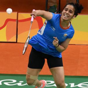 Saina survives Indonesian test to reach Macau Open quarters