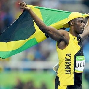Bolt makes history in Rio; wins third successive Olympics 100m gold