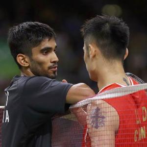 Srikanth loses to Lin Dan after gallant fightback