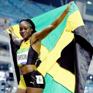 Jamaica's Thompson secures sprint double