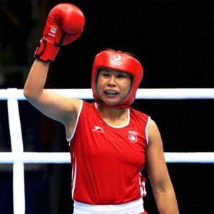 Boxer Sarita Devi producing champions in her academy
