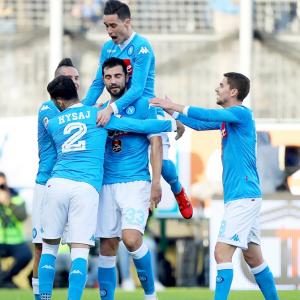 Serie A: Five-goal Napoli go top after Inter lose at home