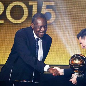 PHOTOS: Messi 'grateful to football, fans on claiming fifth Ballon d'Or