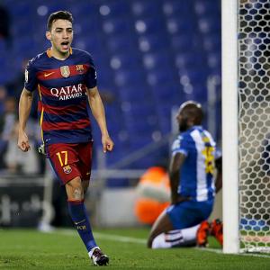 Barca ease into King's Cup quarters with derby win
