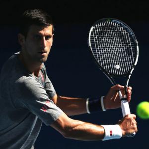 Record-chasing Djokovic ready to rumble in Melbourne heat