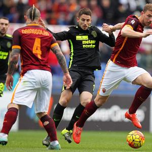 European football: Roma held by Verona; Monaco up to second in France