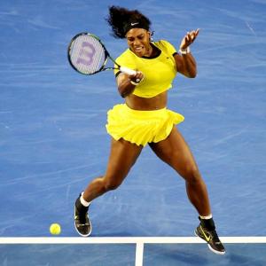 Aus Open PHOTOS: Serena marches on; Sharapova survives scare