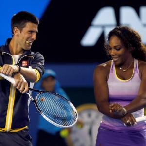 Djokovic, Serena named players of 2015, Sania-Hingis crowned Doubles champions