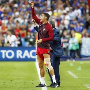 Ronaldo the cheerleader or assistant manager?