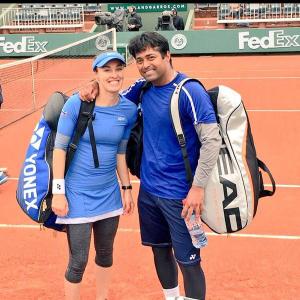 French Open: Sania-Dodig to face Paes-Martina in mixed doubles final
