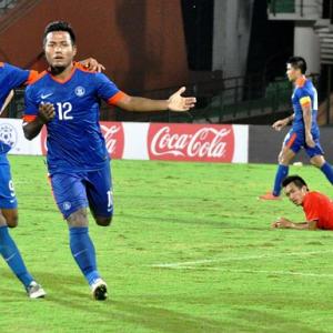 India thrash Laos 6-1, book Asian Cup Qualifiers berth