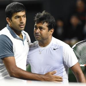 Paes and Bopanna likely to clash in Wimbledon pre-quarters