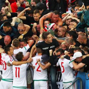 Euro: Hungary stun 10-man Austria 2-0 in thrilling match