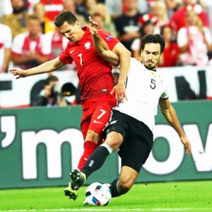 Euro: How toothless Germany were checked by plucky Poland