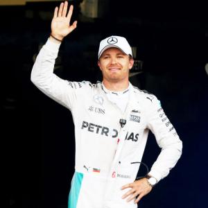 F1: Rosberg on pole in Baku after Hamilton hits wall