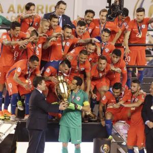 Chile clinch Copa America title in shootout