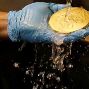 How are the Rio Olympic gold medals made