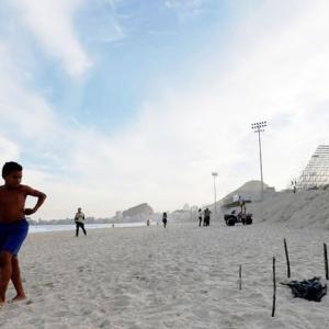 Body parts wash ashore next to Rio Olympic venue