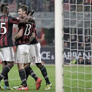 Milan ruin Alessandria's dream run to romp into Italian Cup final