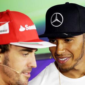 Sad Alonso, Hamilton hit out at 'broken F1'