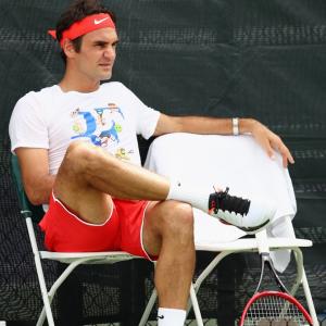 Practice king Federer ready for competitive return