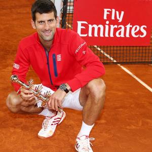 Madrid Open: Masters record as Djokovic sinks Murray in final