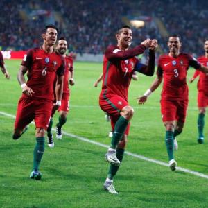 PHOTOS: Ronaldo scores four as Portugal flatten nine-man Andorra