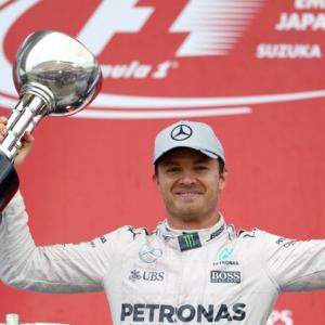 Rosberg wins as Mercedes clinch F1 constructors' title